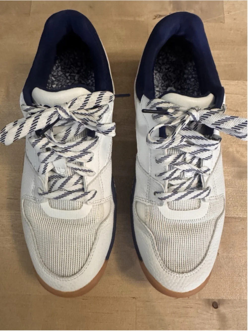 Daps Desi pickleball shoes, low Navy Blue/ White, Women's 9